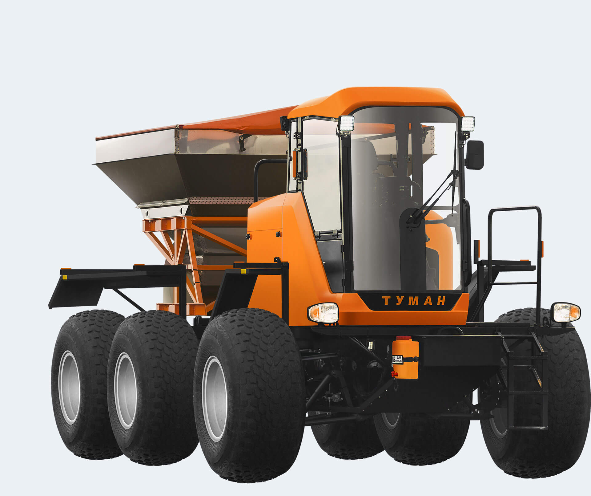 Разбрасыватель удобрений в Костанай (Казахстан)